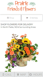 Mobile Screenshot of prairiefriendsandflowers.com